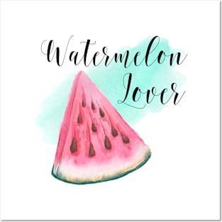 Watermelon lover Posters and Art